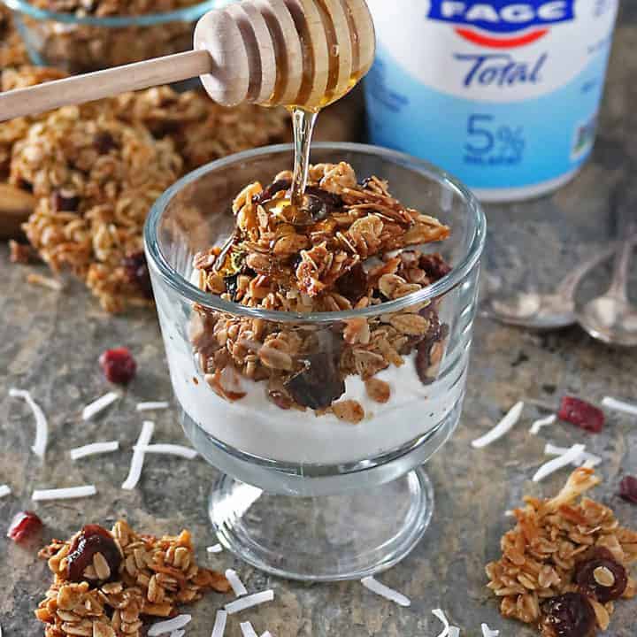 Cranberry Coconut Granola Recipe