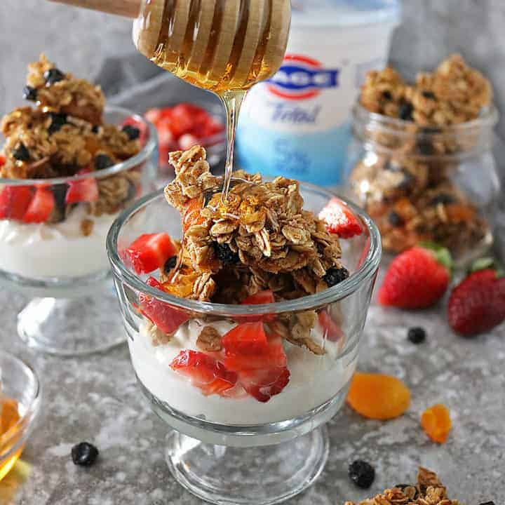 Blueberry Apricot Granola