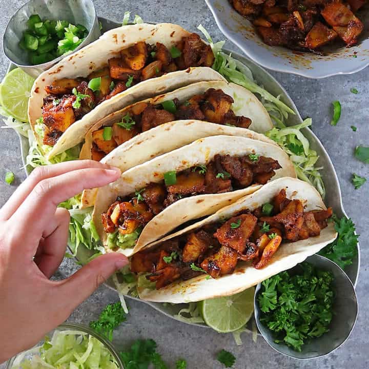 Easy Jackfruit Tacos