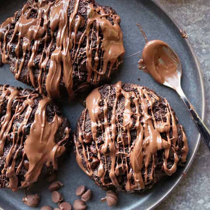 Double Chocolate Muffin Tops