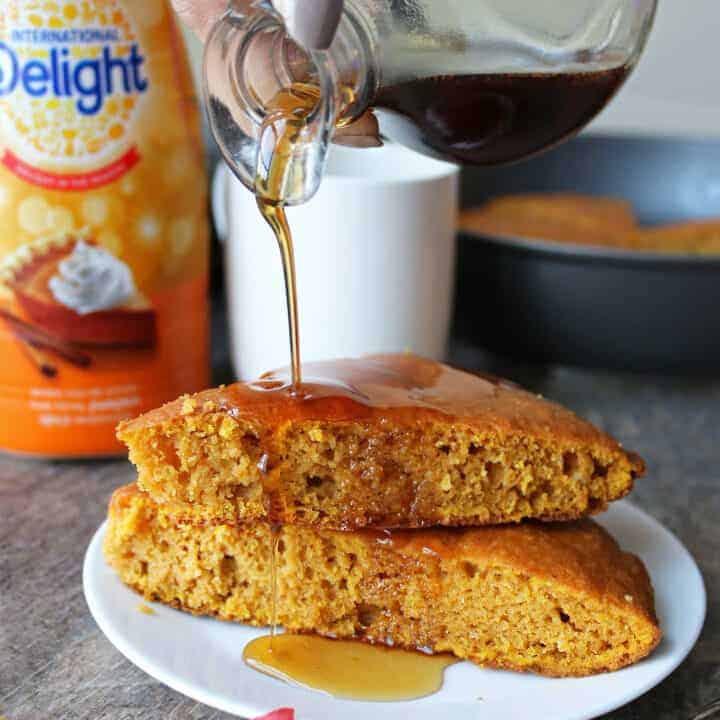 No-Flip Pumpkin Spice Pancake