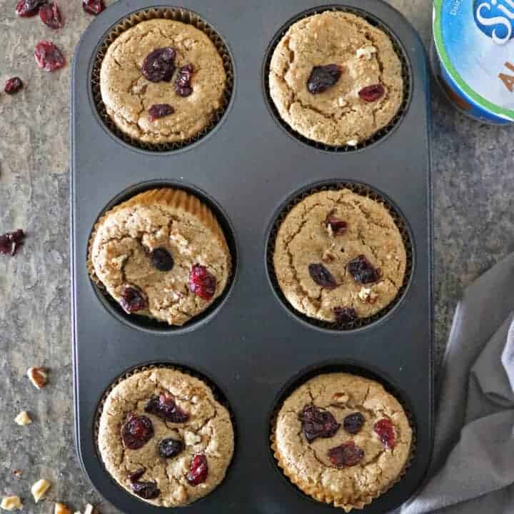 Cranberry Walnut Muffins