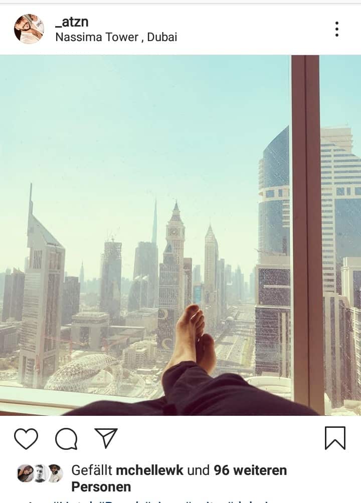 So war unser Blick auf die Stadt