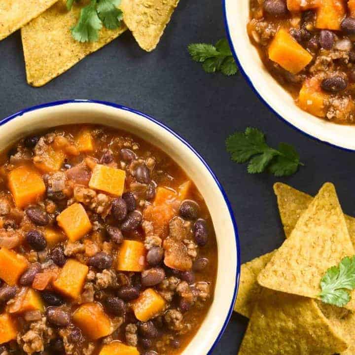 Turkey and Sweet Potato Chili