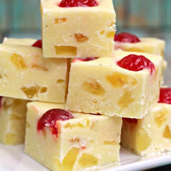 Pineapple Upside Down Fudge