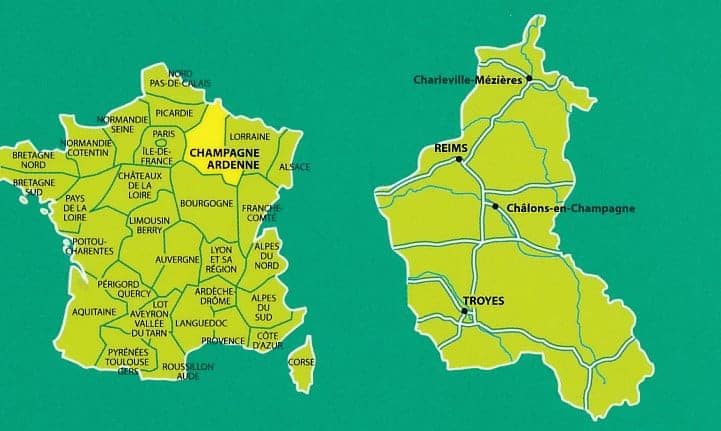 Champagne streek