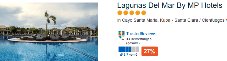 Lagunas Del Mar By MP Hotels in Cayo Santa Maria bei Santa Clara Lagunas Del Mar By MP Hotels in Cayo Santa Maria bei Santa Clara