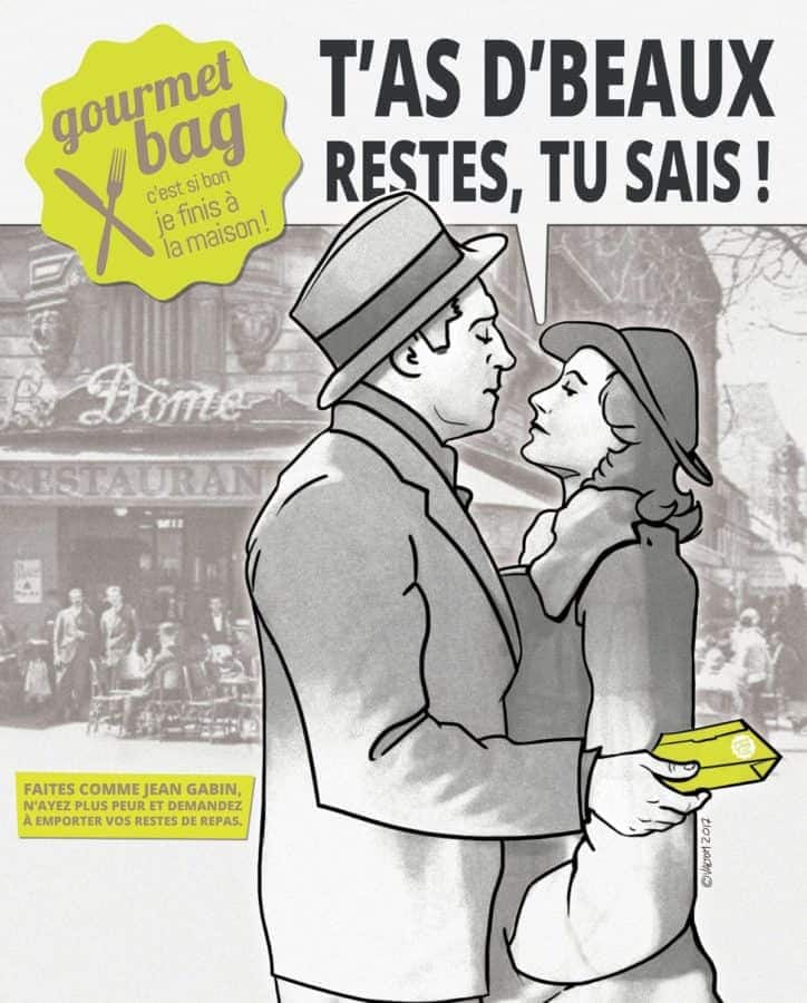 Gourmet Bag - Le sac pour emporter les restes du restaurant