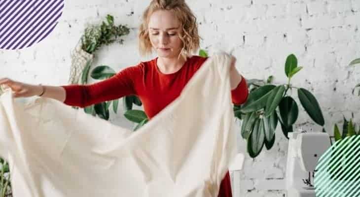 how to stiffen fabric