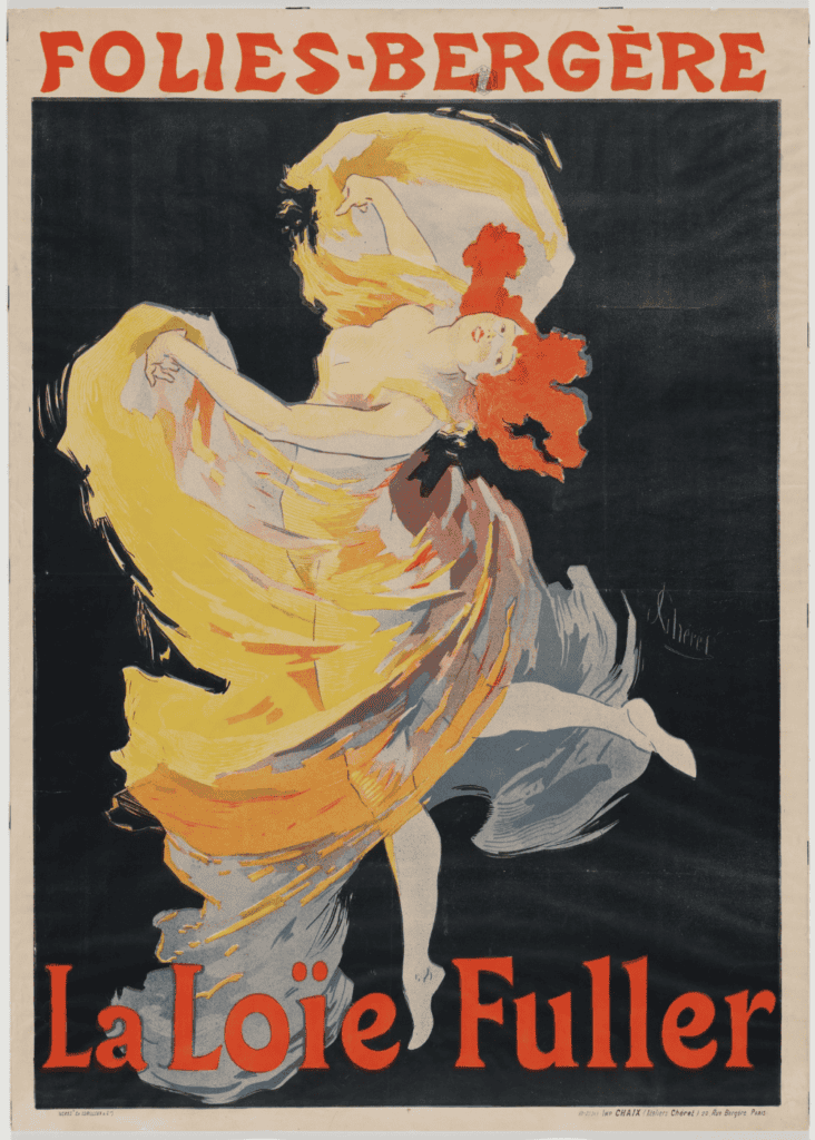 Loїe fuller nel manifesto del folies berger
