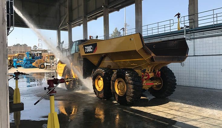 Barloworld Equipment HMV Truck Wash Bay