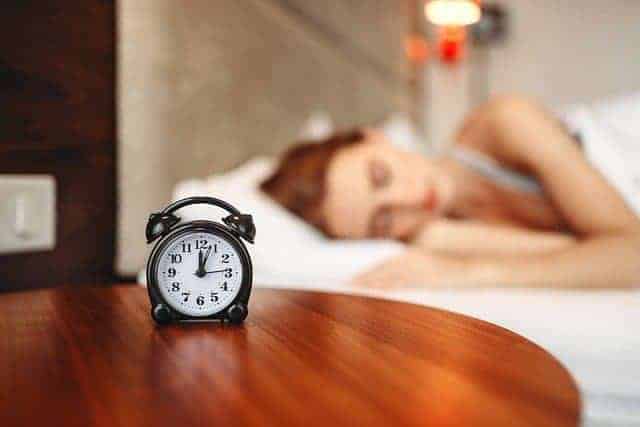 donna durante il sonno