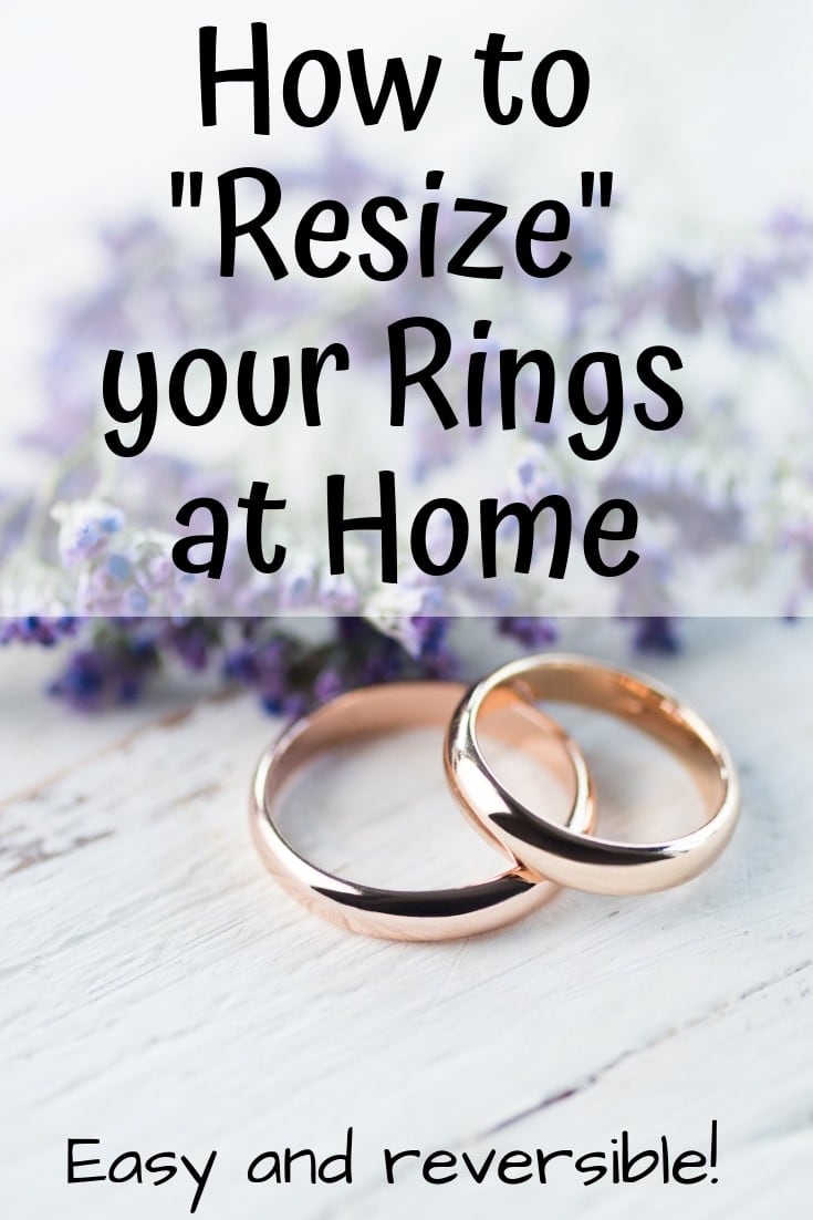 How To Resize Your Ring At Home Comfortable Pretty Way To Make Your Loose Ring Fit The Artisan Life