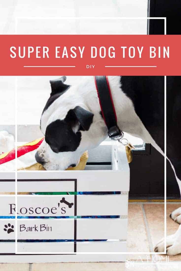 How To Make An Easy Diy Wooden Dog Toy Box A Home To Grow Old In