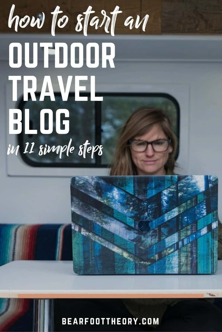 Want to start an outdoor travel blog? This step-by-step guide walks you through choosing a domain name, getting started on social, launching a wordpress site & more.