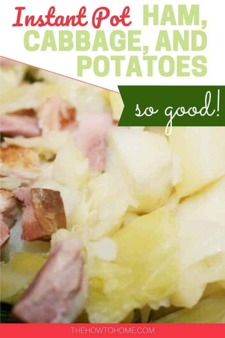 Ham, Cabbage & Potatoes~Easy One Pot Meal | the how-to home