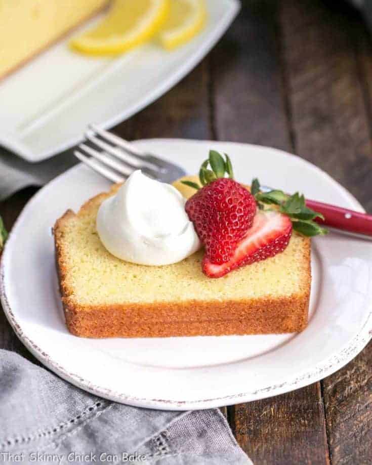 Glazed Lemon Pound Cake