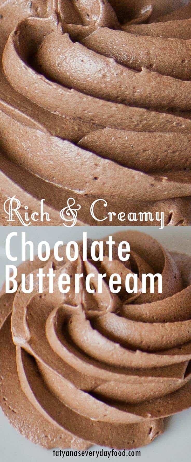 Best Chocolate Buttercream video recipe