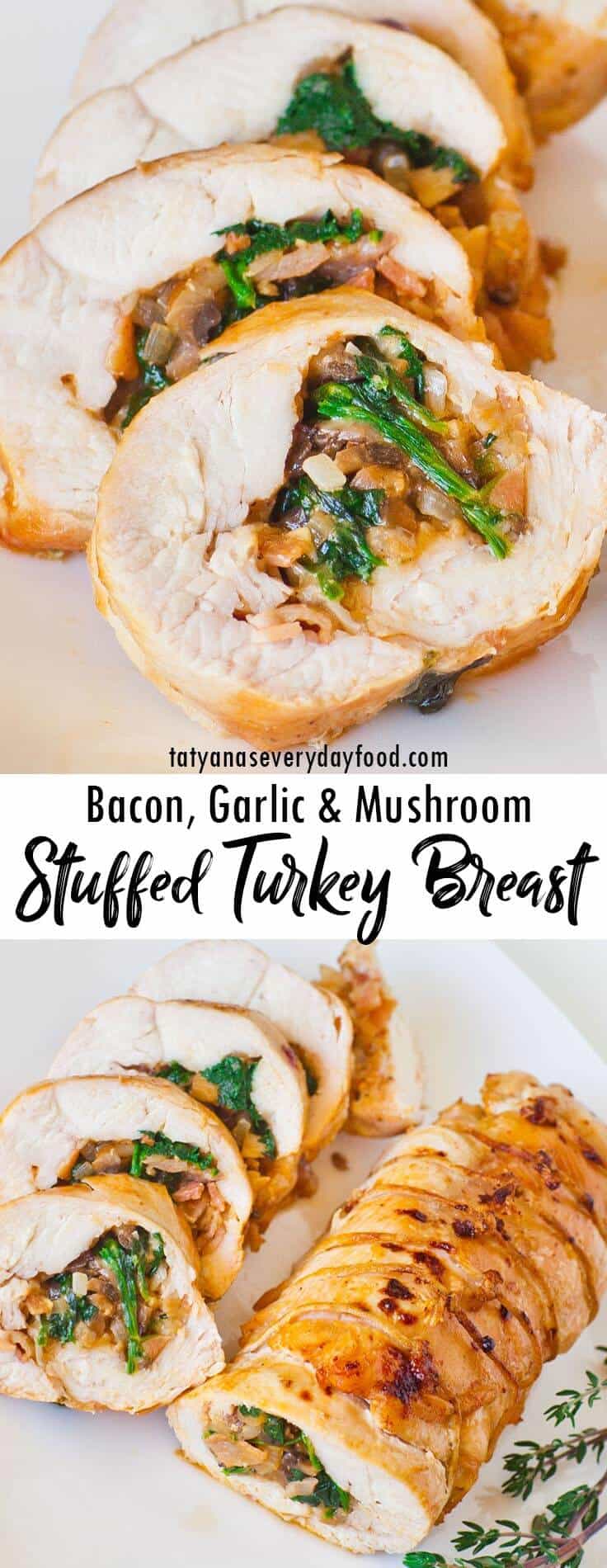 Stuffed Turkey Breast Roll Video Tatyanas Everyday Food