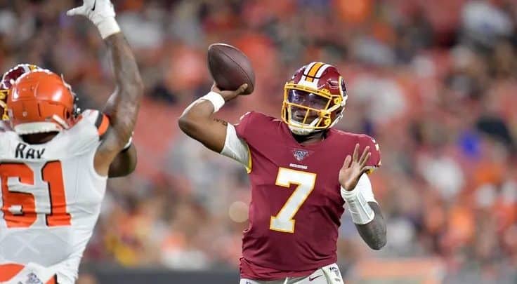 Redskins Issue Surprising Injury Update For Dwayne Haskins