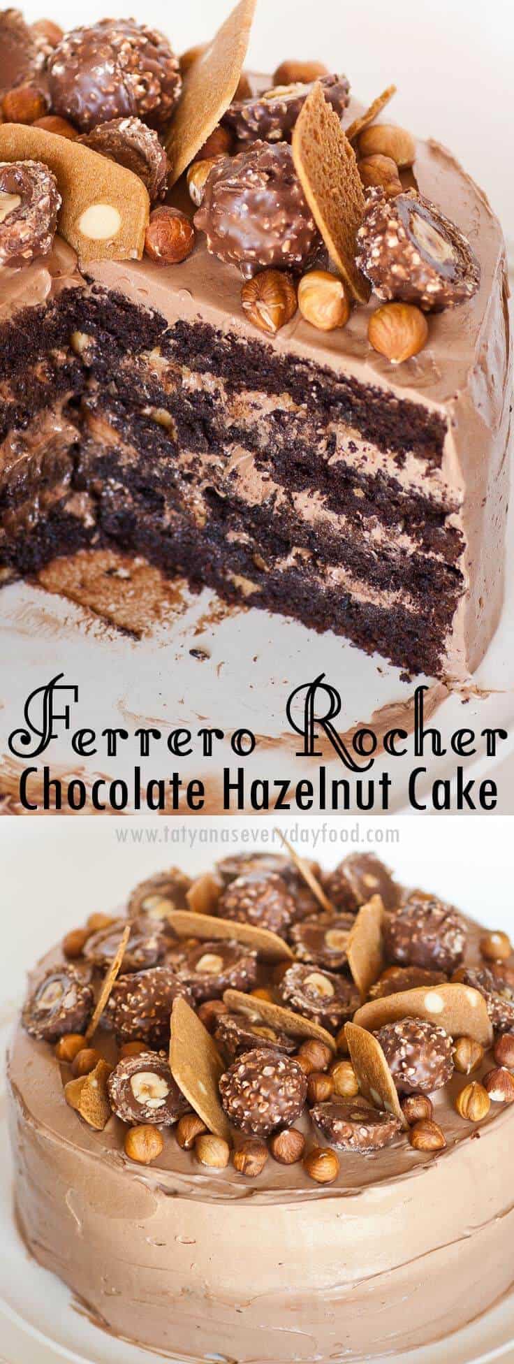 Ferrero Rocher Cake Video Tatyanas Everyday Food