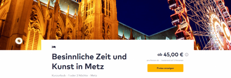 Screenshot Urlaubsdeal Screenshot Urlaubsdeal
