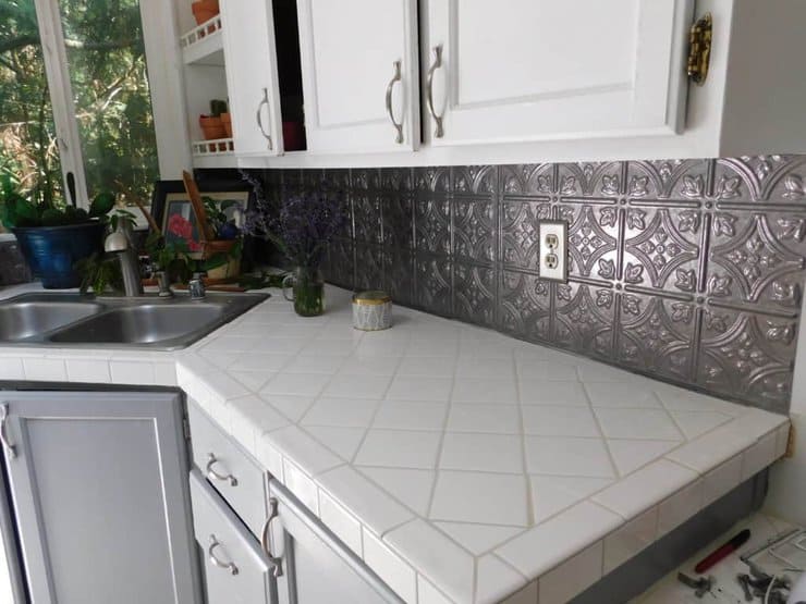 Tile Over Laminate Counters How To Adhere The Tile