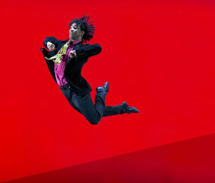 Miguel Altunaga in Christopher Bruce's Rooster (photo © Hugo Glendnning)