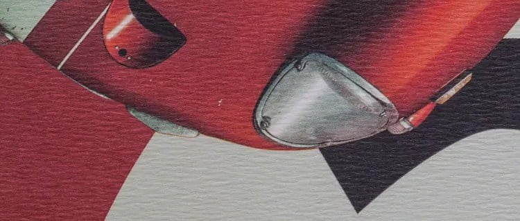 Ferrari F1-2000 - Michael Schumacher - Japan - Suzuka GP - Poster Ferrari F1-2000 - Michael Schumacher - Japan - Suzuka GP - Poster