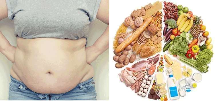 Diet to get rid of excess belly fat