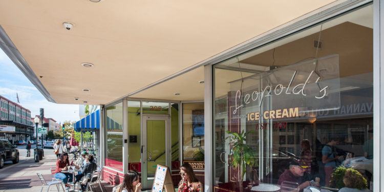 Leopold's is a century-old soda fountain and ice cream shop in the middle of savannah