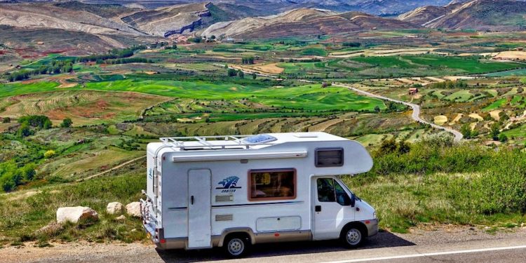 Rv on the road