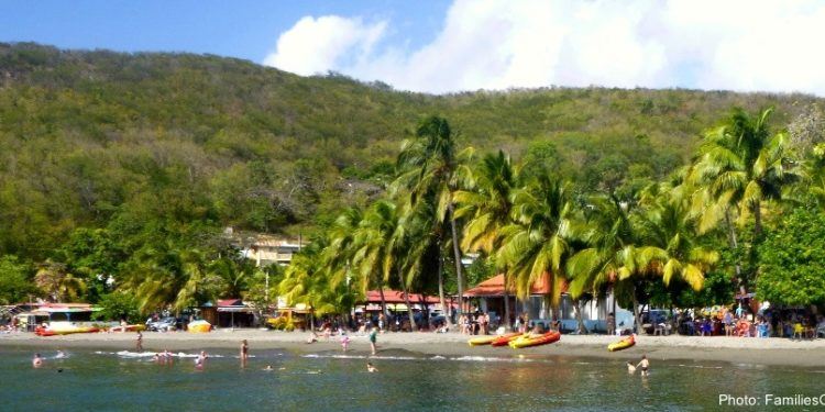 Guadeloupe has rain forest and beaches