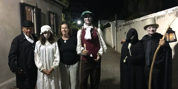 Making ghostly friends in st. George's