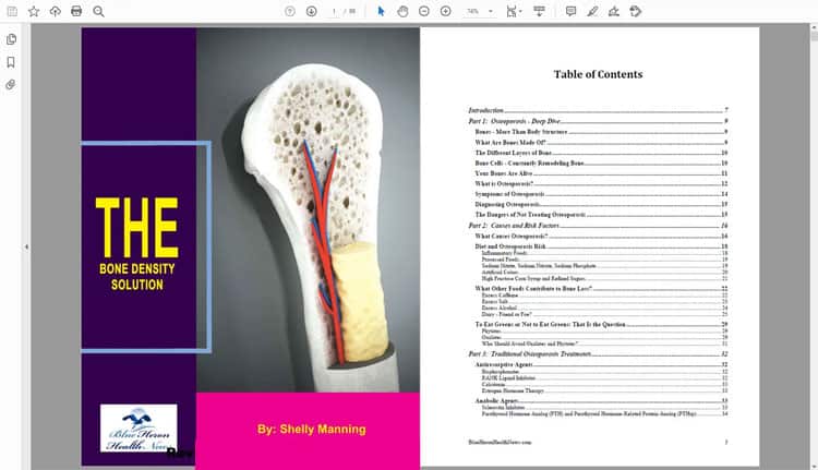 The Bone Density Solution Review
