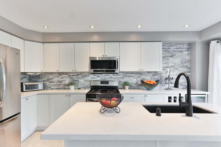 modular kitchen countertop