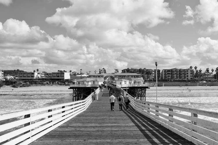 Crystal Pier in Pacific Beach