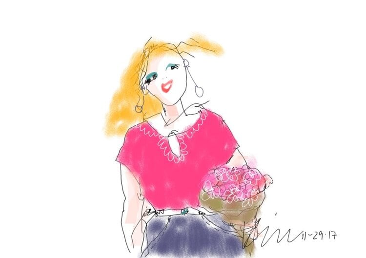 Happy Mothers Day- woman flowers©Yakira Shimoni Fulks—Kira Art and Poetry