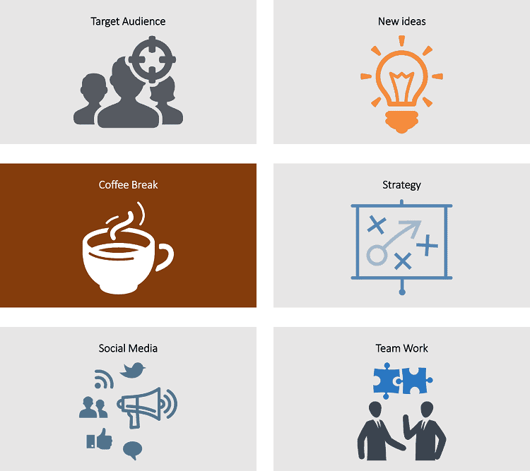 icon cho slide, icon thuyết trình
