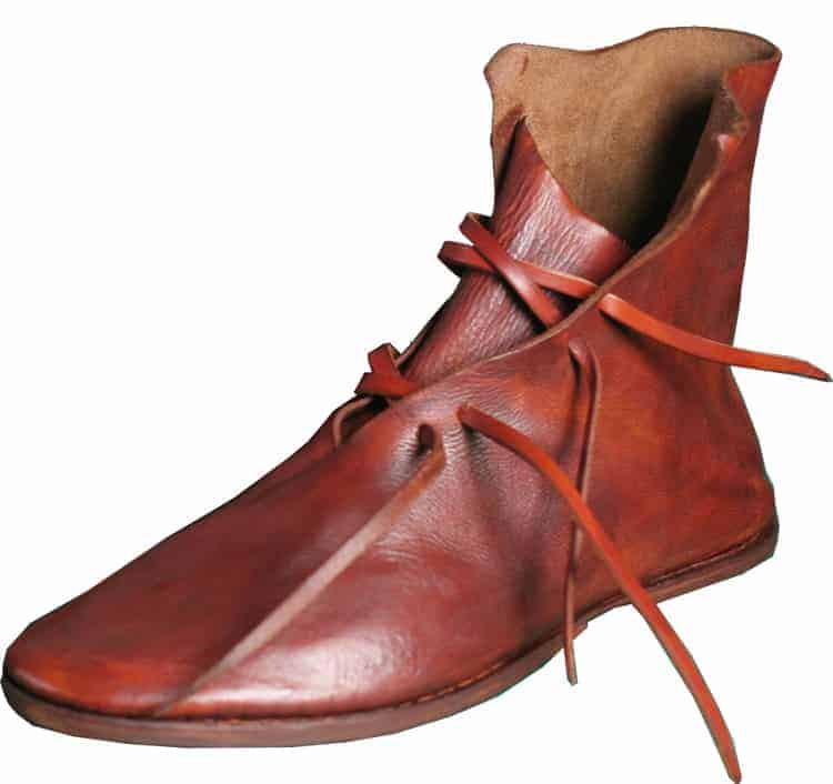 Replica of a welted shoe from the 1600's. Picture: Medieaval Design
