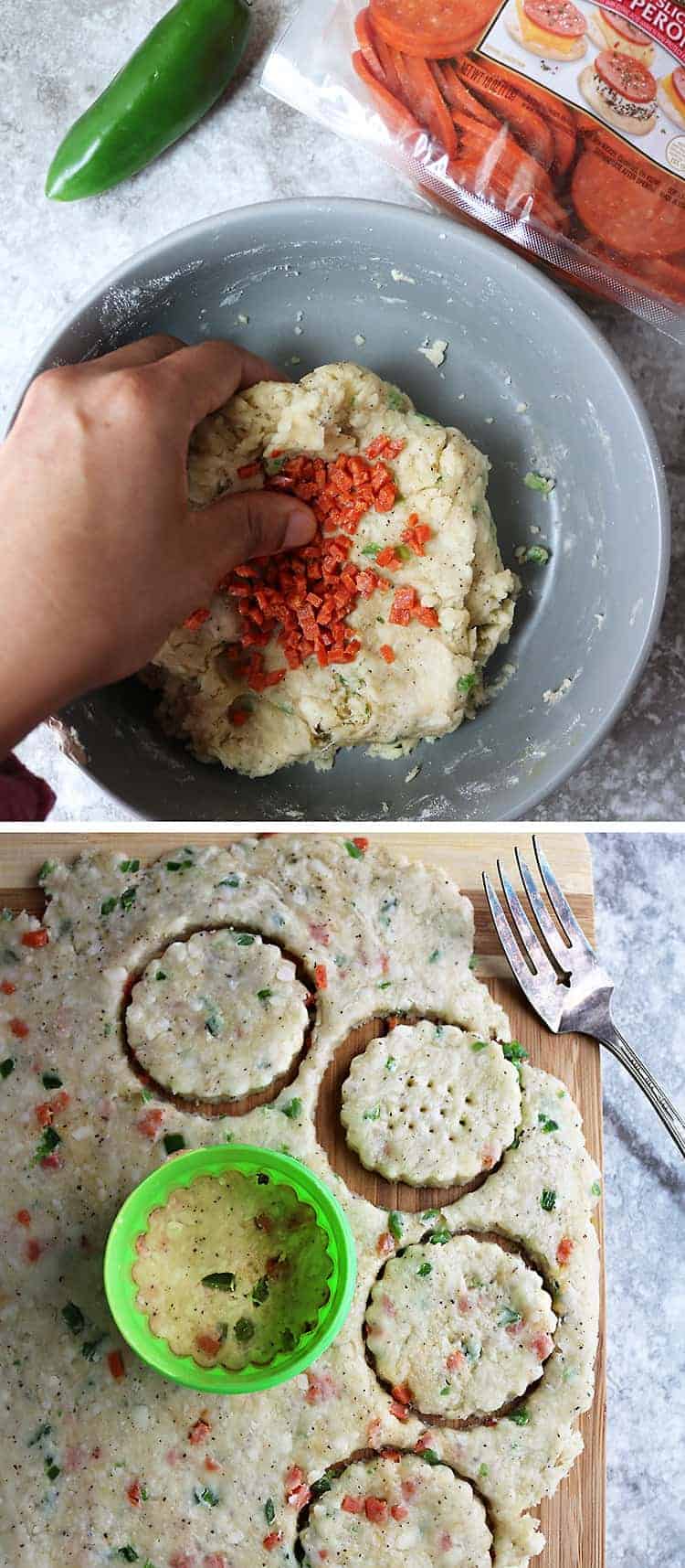 Directions on How To Make Homemade Pepperoni Cheddar Jalapeno Crackers