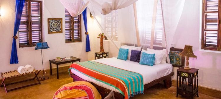 Matemwe Beach House Bedroom