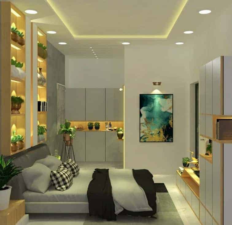 25 Simple False Ceiling Designs To Prove That Less Is More Building And Interiors Check out this collection of tray ceiling ideas and photos for all rooms of the house. 25 simple false ceiling designs to