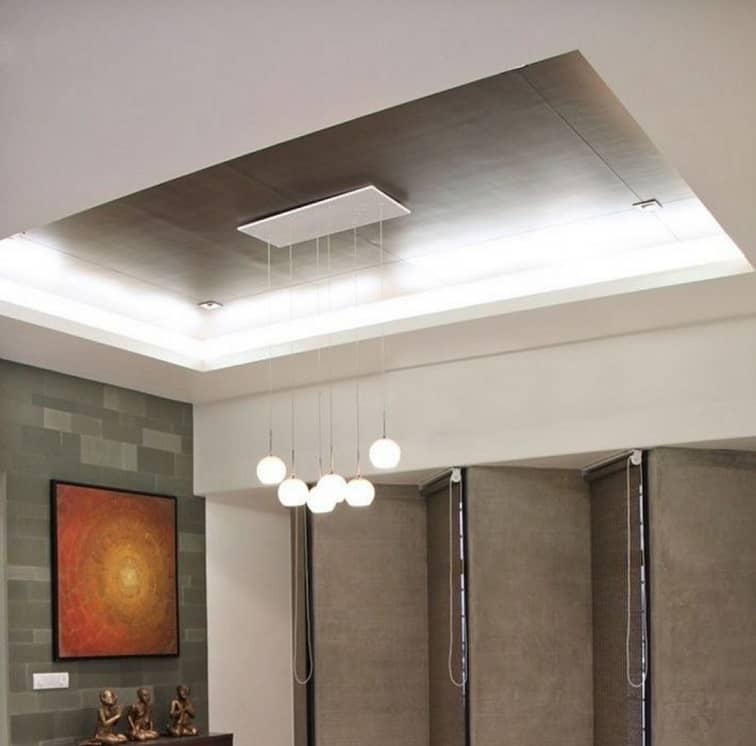 metallic false ceiling
