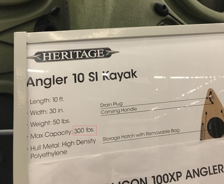 What kayak do I need for my weight?