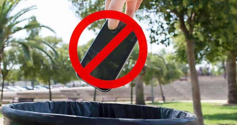 EnergixCharge Review - phone trash