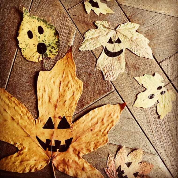 6 Dried Leaf Art Crafts For Kids This Fall Crafty Little Gnome
