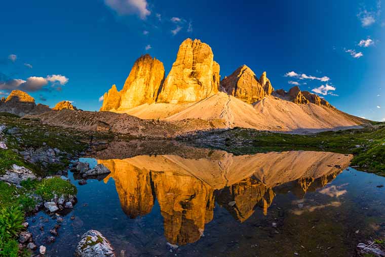 Tre Cime- Dolomites 3 day Itinerary, with map and route planner for Dolomites road trip