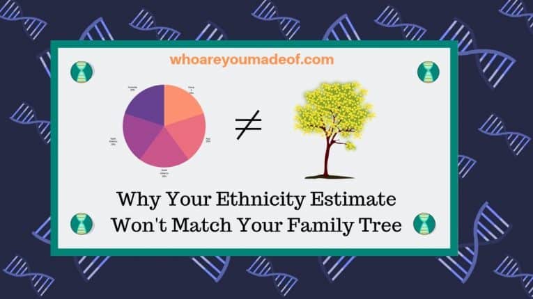 Why Your Ethnicity Estimate Won't Match Your Family Tree(1)