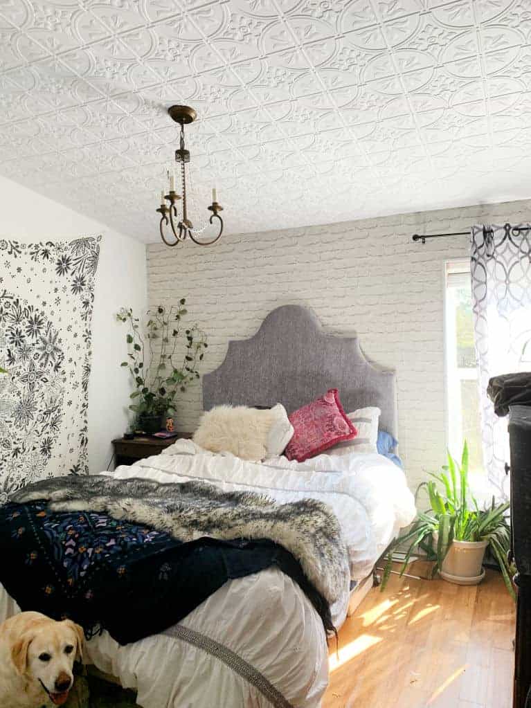 How To Install Ceiling Tiles Crafty Little Gnome Faux Tin